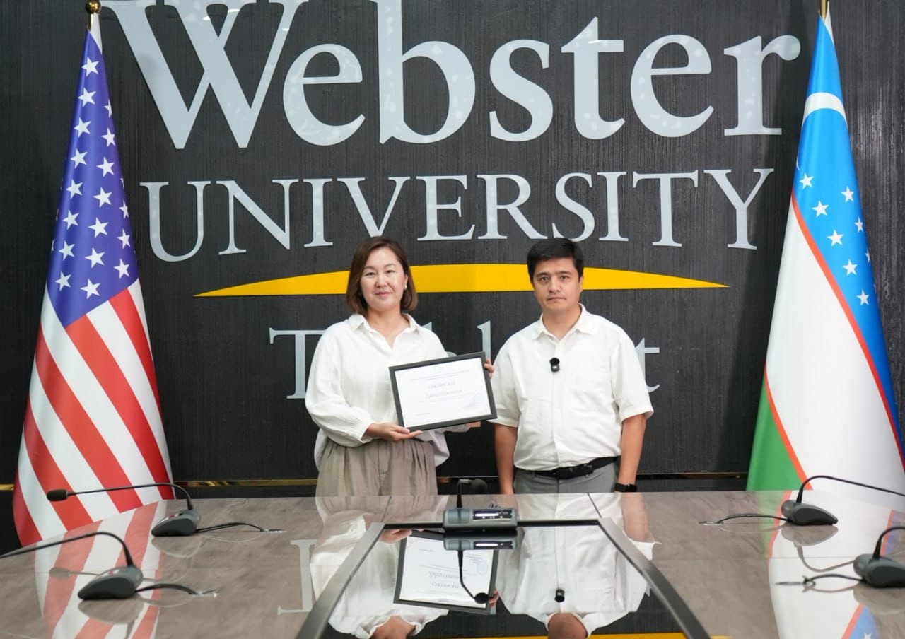 Kyrgyz Educators Completed Professional Development Training at Webster University in Tashkent