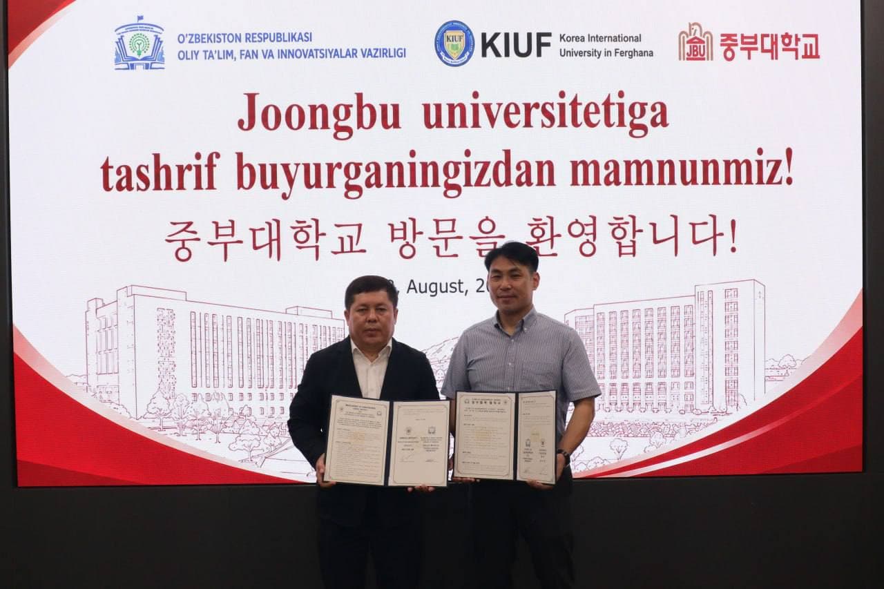 International Cooperation between Uzbekistan and the Republic of Korea in Higher Education Expands