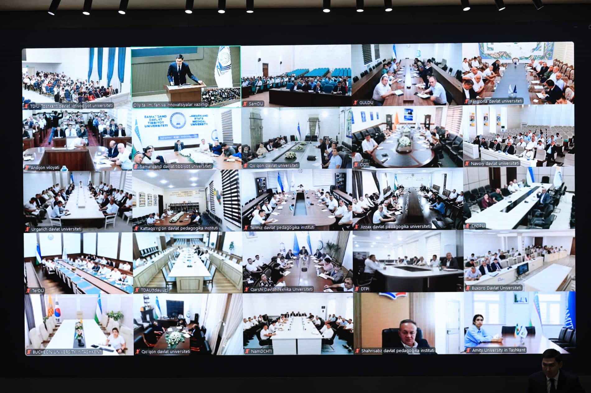 National Rise: Tasks Under Seven National Programs Discussed in the Higher Education System