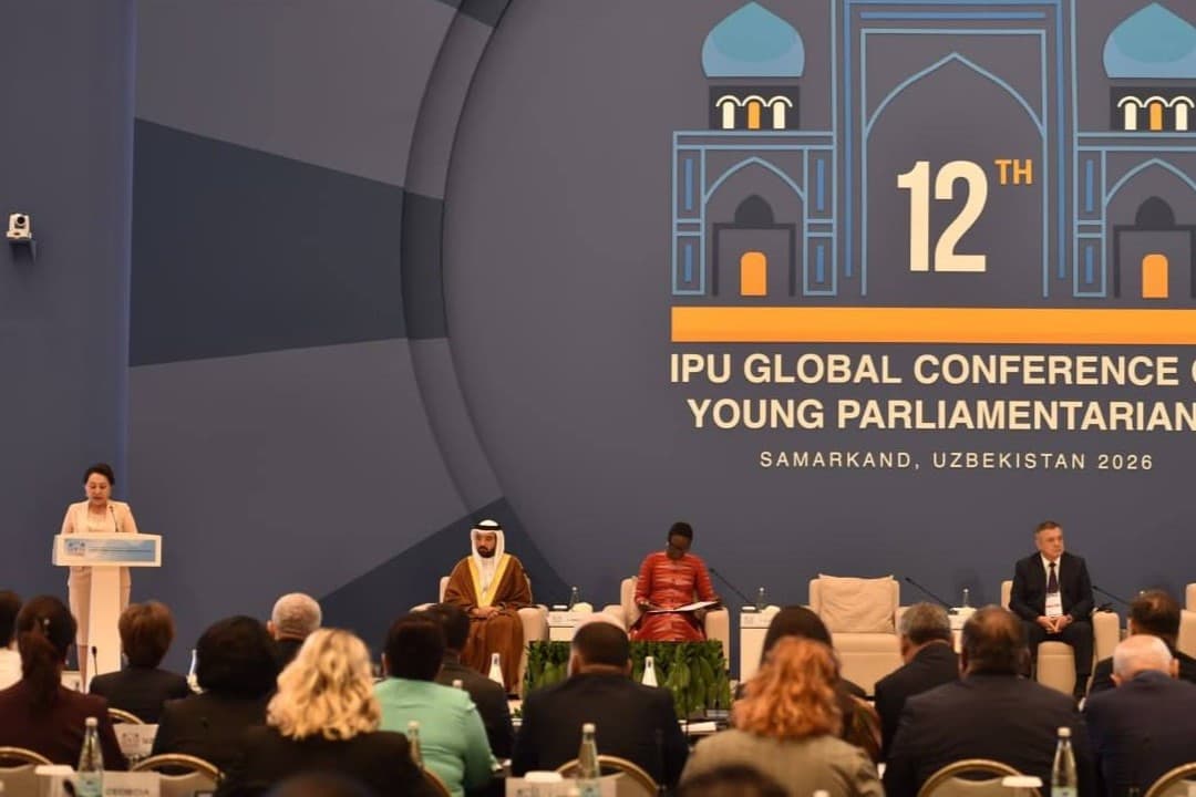 The 12th Global Conference of Young Parliamentarians has started in Samarkand