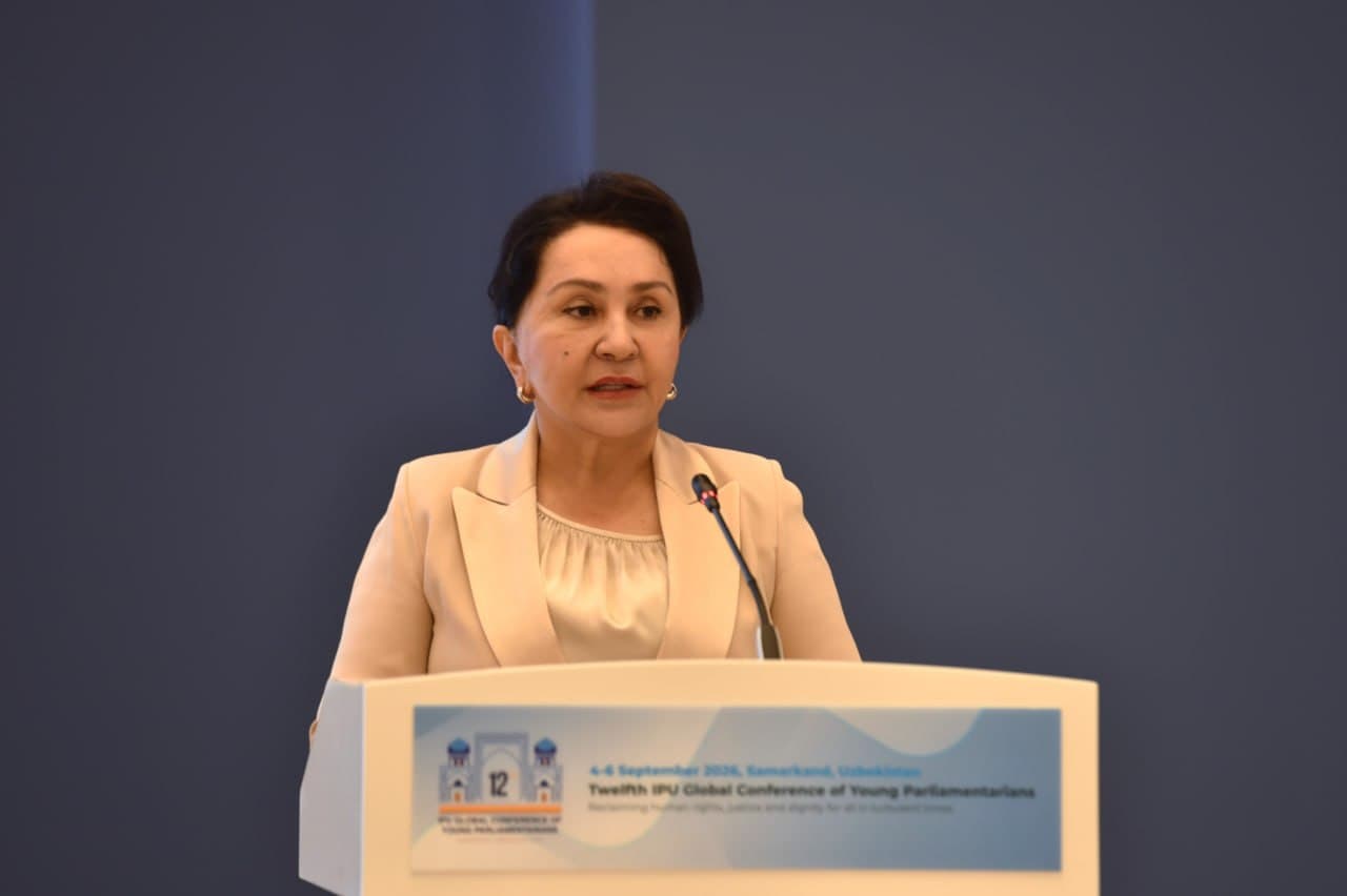 The 12th Global Conference of Young Parliamentarians has started in Samarkand