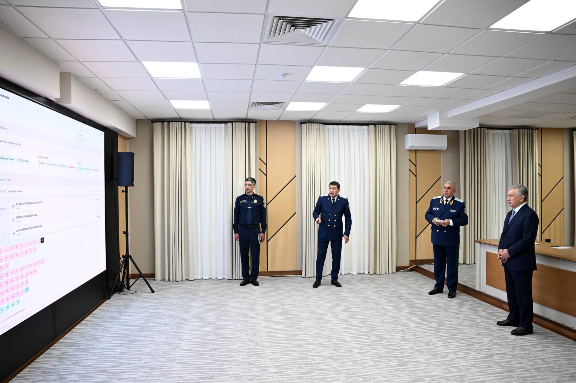Prezident Shavkat Mirziyoyevga talabalar shaharchasidagi yangi raqamli xavfsizlik tizimi taqdim etildi