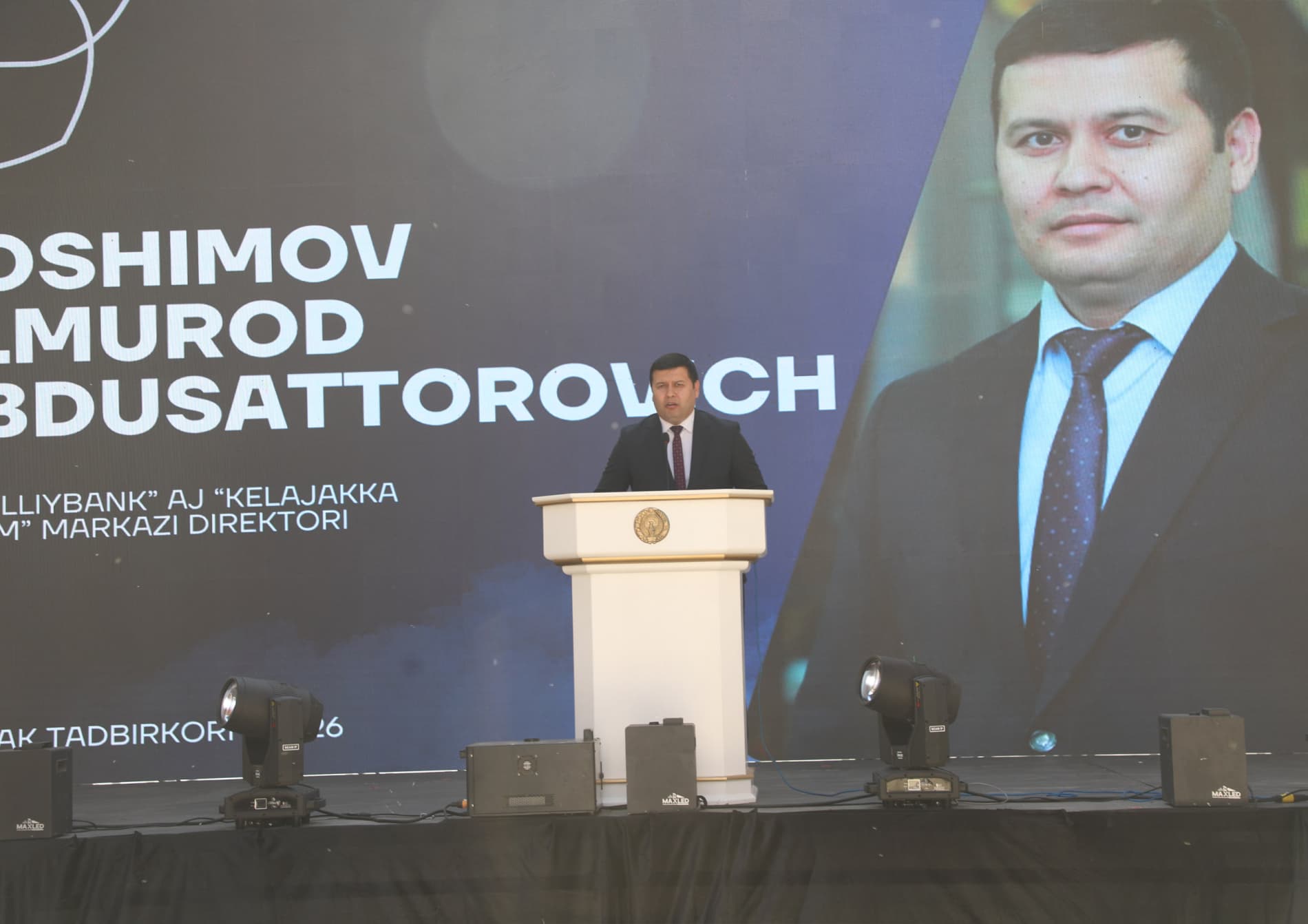 Gulistonda “Kelajak tadbirkori – 2026” yarmarkasi bo‘lib o‘tmoqda