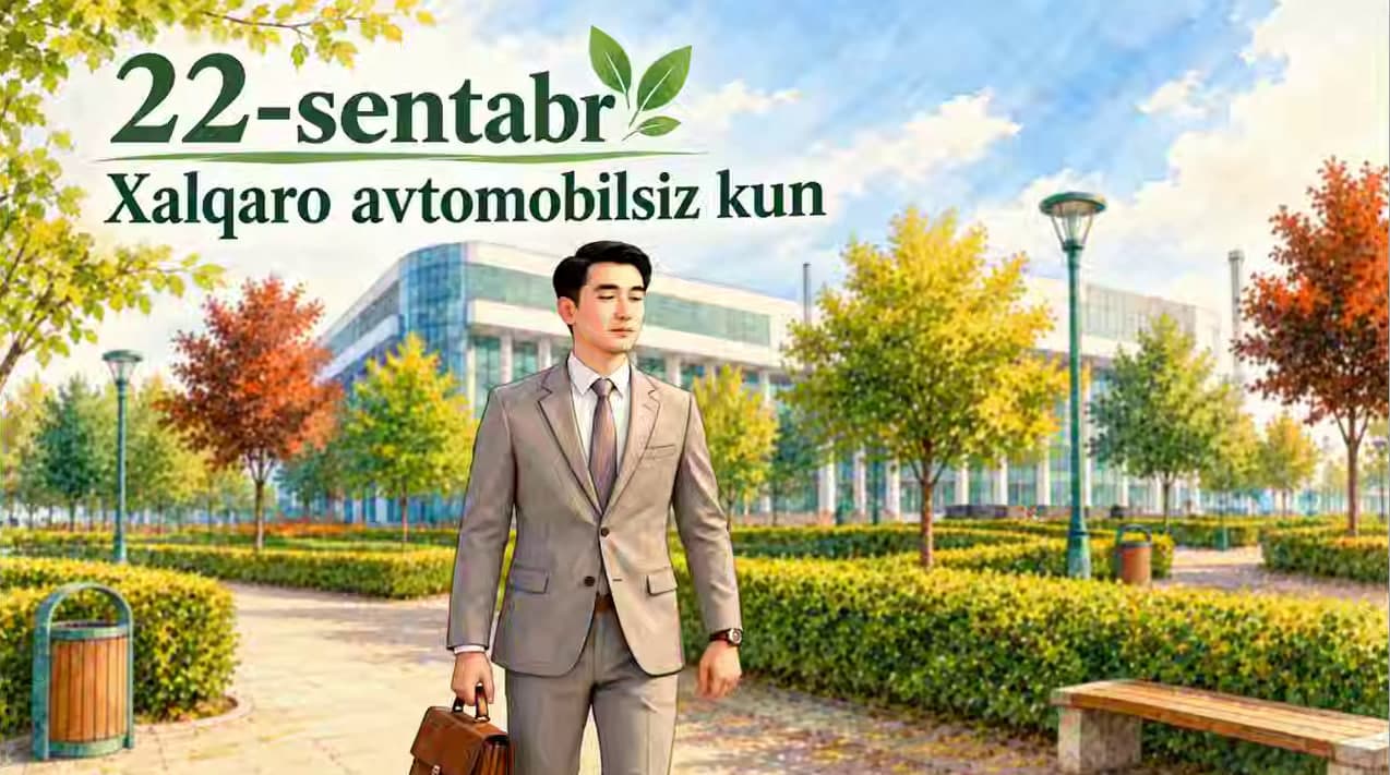 September 22 — “World Car-Free Day”