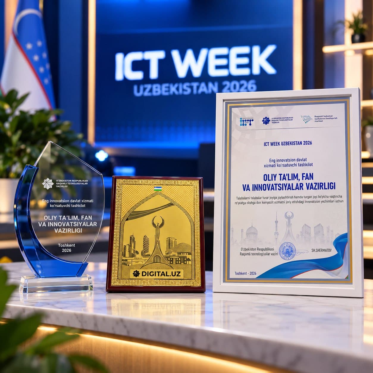 “ICT Week Uzbekistan 2026”: EʼTIROF