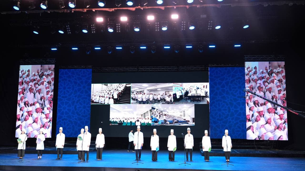 Tashkent State Medical University Holds “Student Induction Ceremony – 2026” for First-Year Students