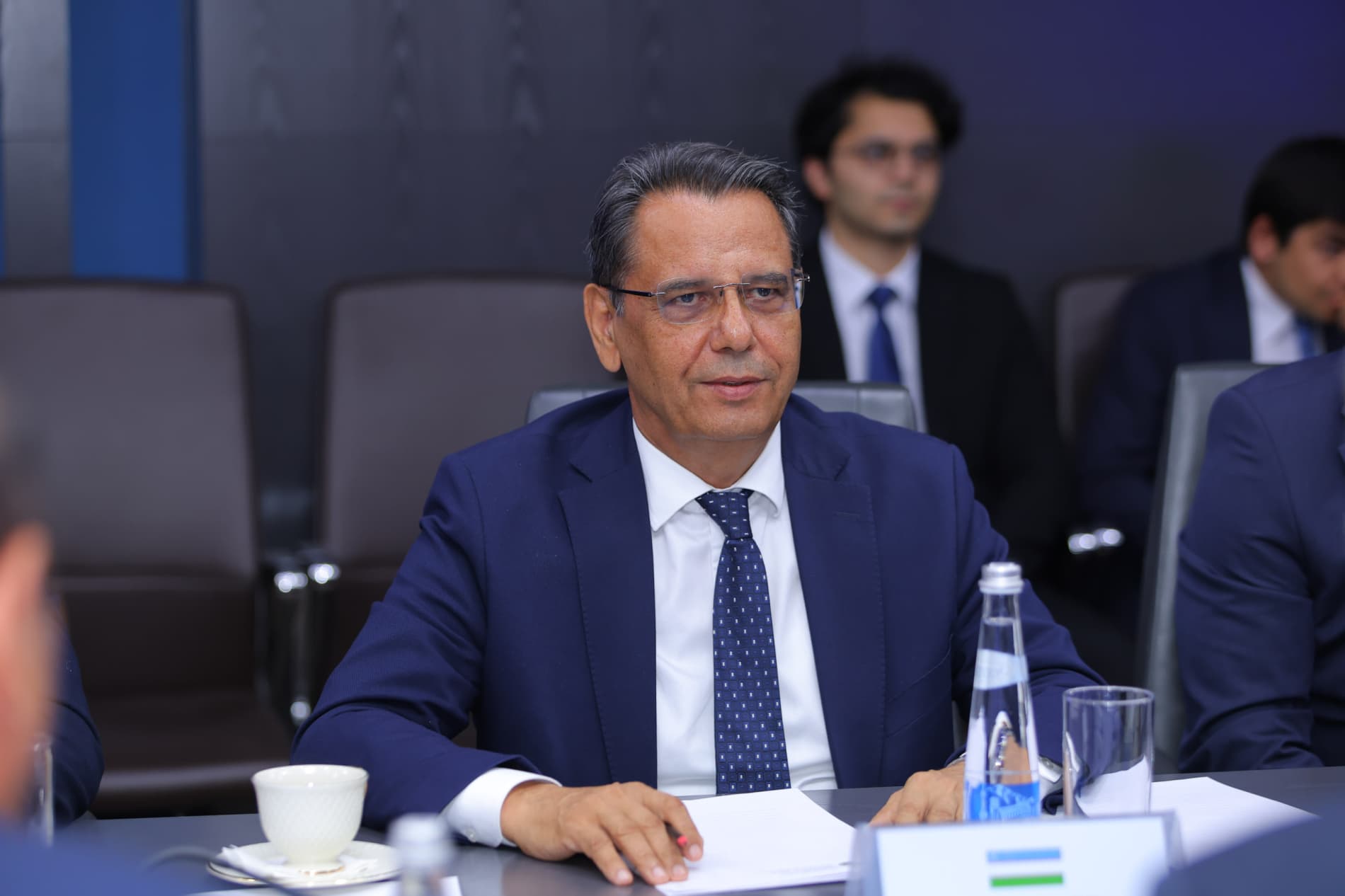 Vazir FISU va AUSF rahbariyati vakillari bilan uchrashdi
