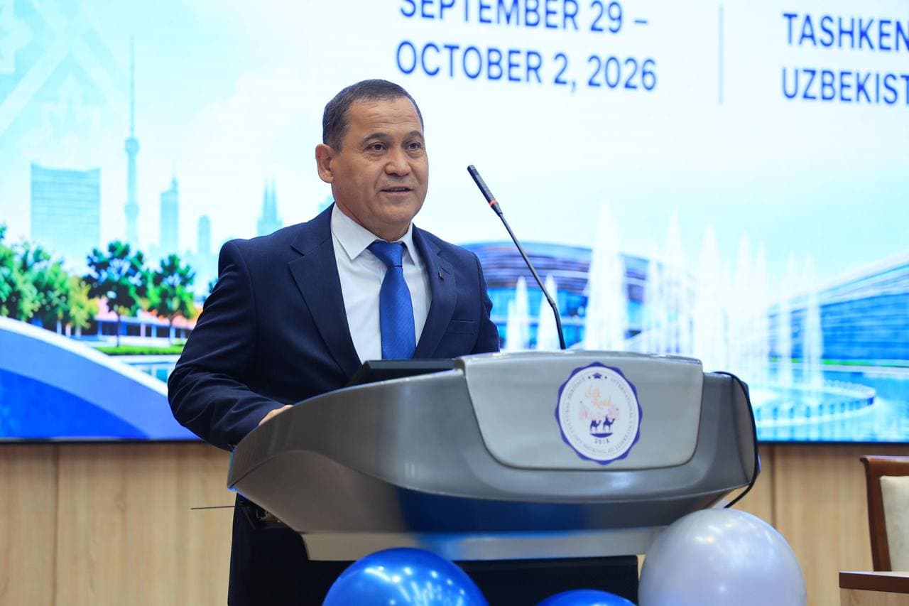 Participants of the 1st Central Asian International Student Sports Forum Visit Samarkand