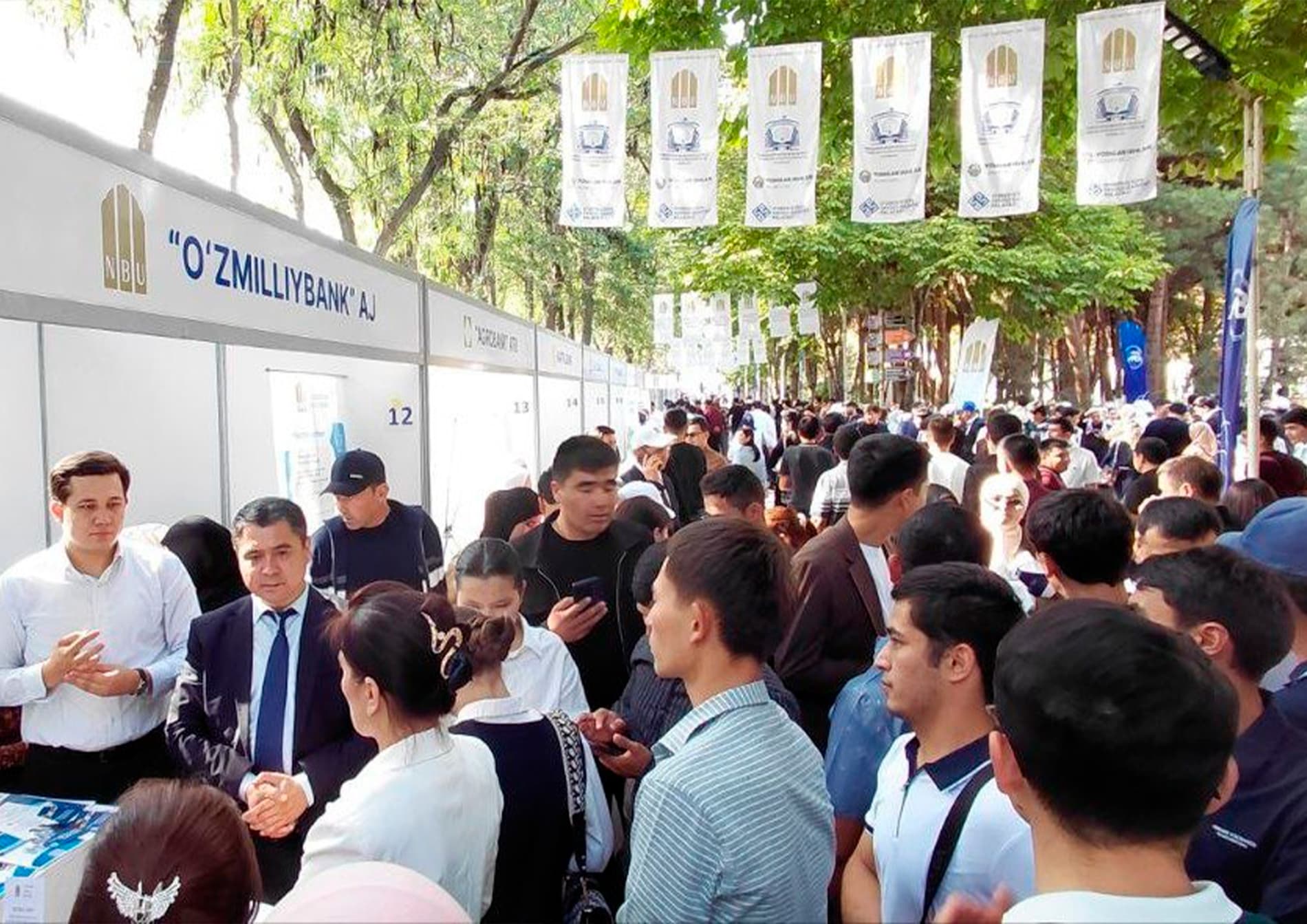 “Kelajak tadbirkori – 2026” kasb, bandlik va tadbirkorlik imkoniyatlari yarmarkasi bo‘lib o‘tmoqda