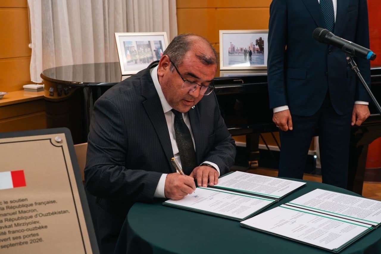 Uzbekistan–France University Opens: Students to Gain Access to 60 Companies