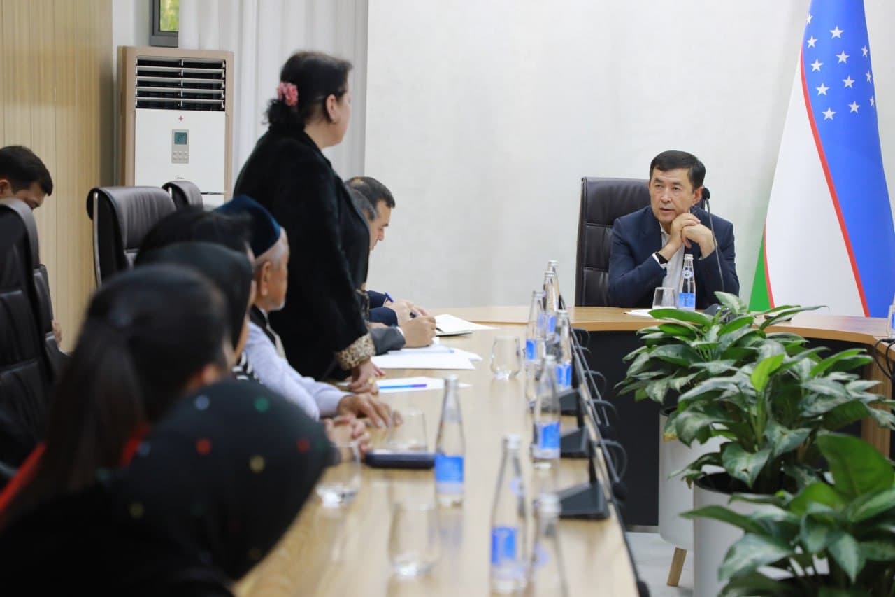 The First Personal Reception Held by Minister of Education and Science Erkinjon Turdimov