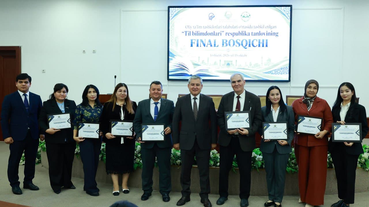 O‘zbek tiliga mehr va ehtirom, bilim va ijodkorlik birlashgan tanlovlar: final bosqichlari bo‘lib o‘tdi!