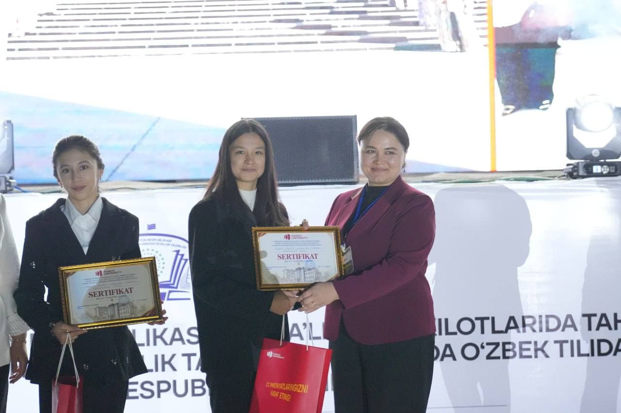 Xorijlik talabalar o‘rtasida o‘zbek tili bo‘yicha respublika olimpiadasi yakunlandi