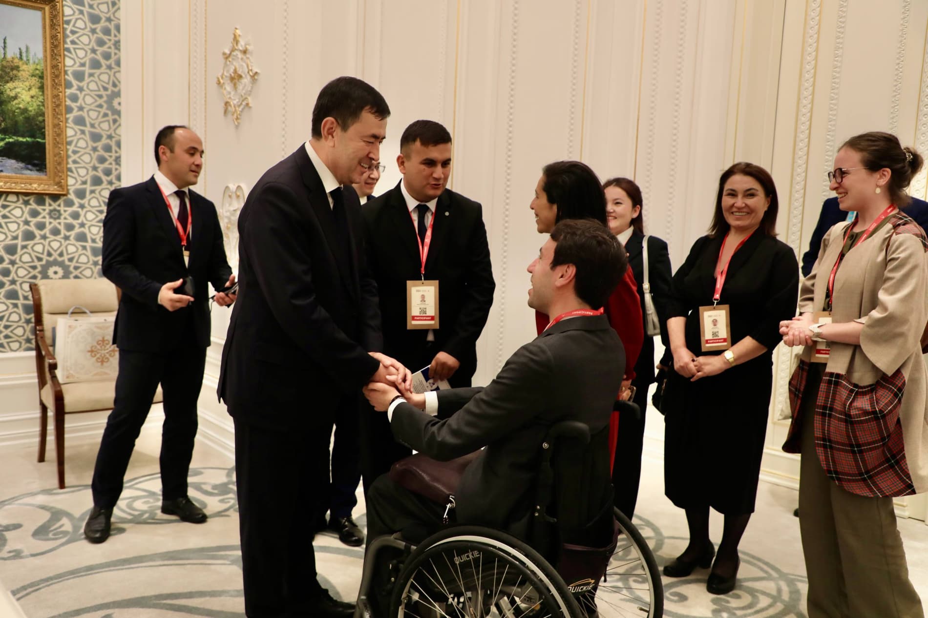Erkinjon Turdimov Holds Meetings with International Partners