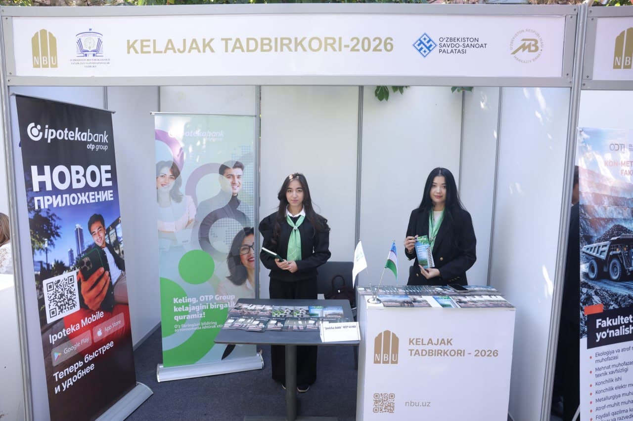 “Kelajak tadbirkori – 2026” yarmarkasi bölib ötmoqda