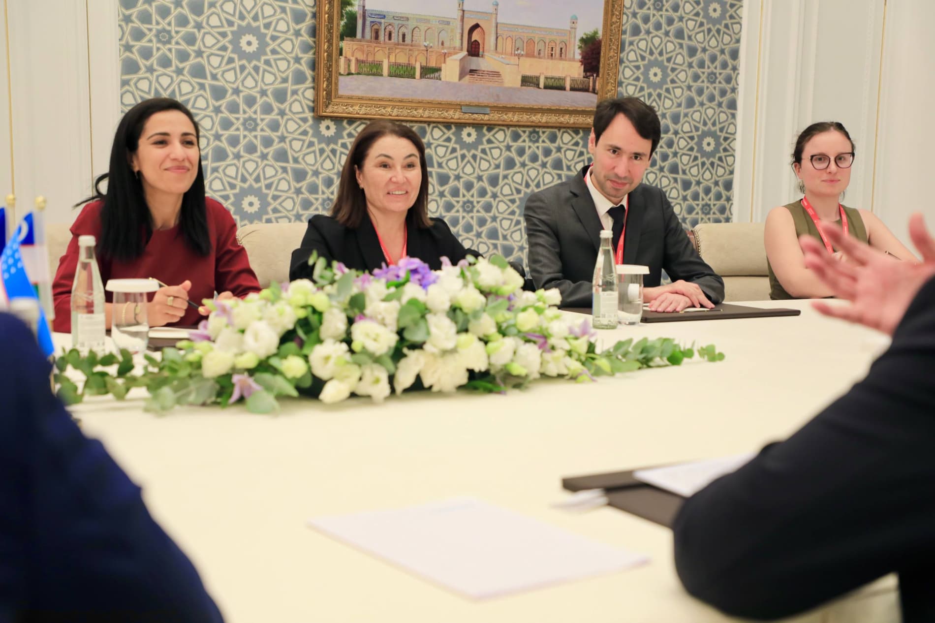 Erkinjon Turdimov Holds Meetings with International Partners