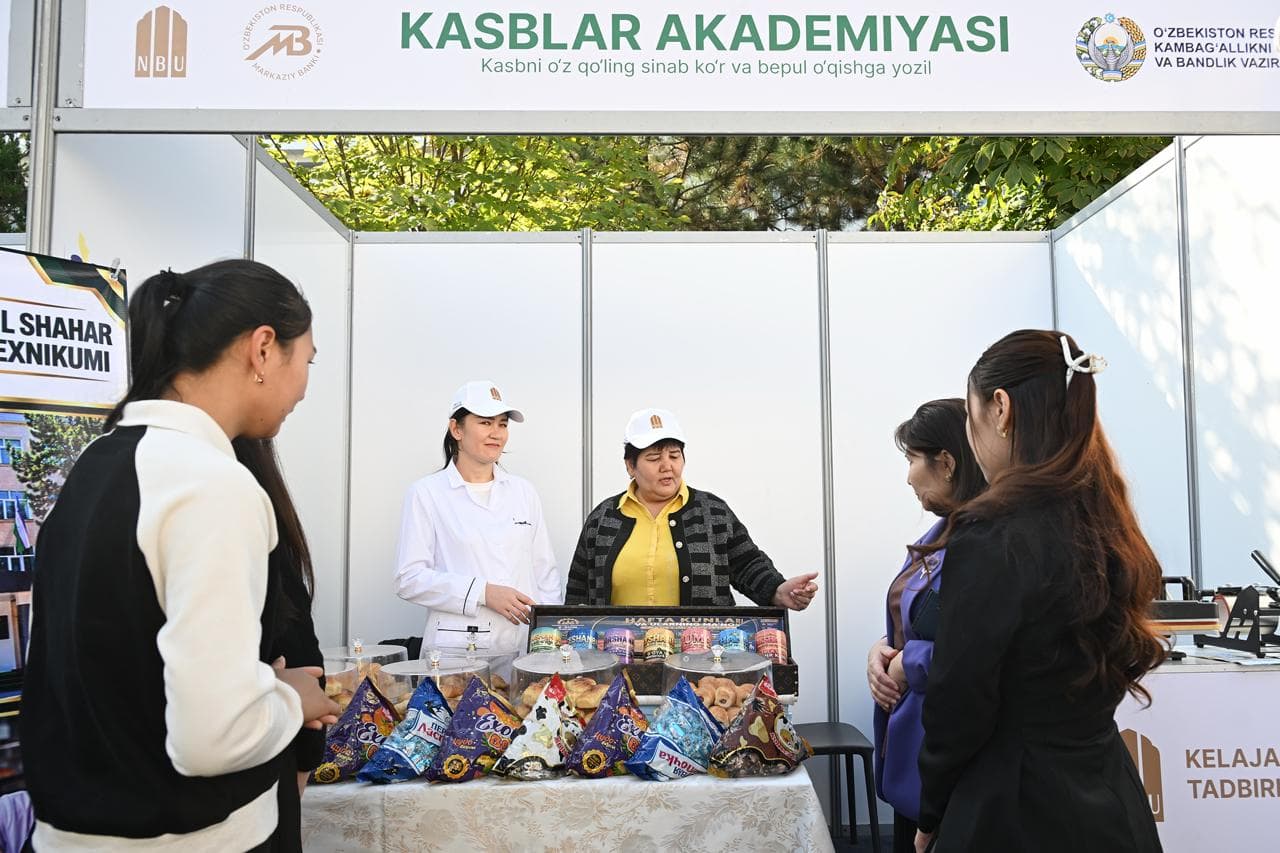 “Kelajak tadbirkori – 2026” yarmarkasi bölib ötmoqda