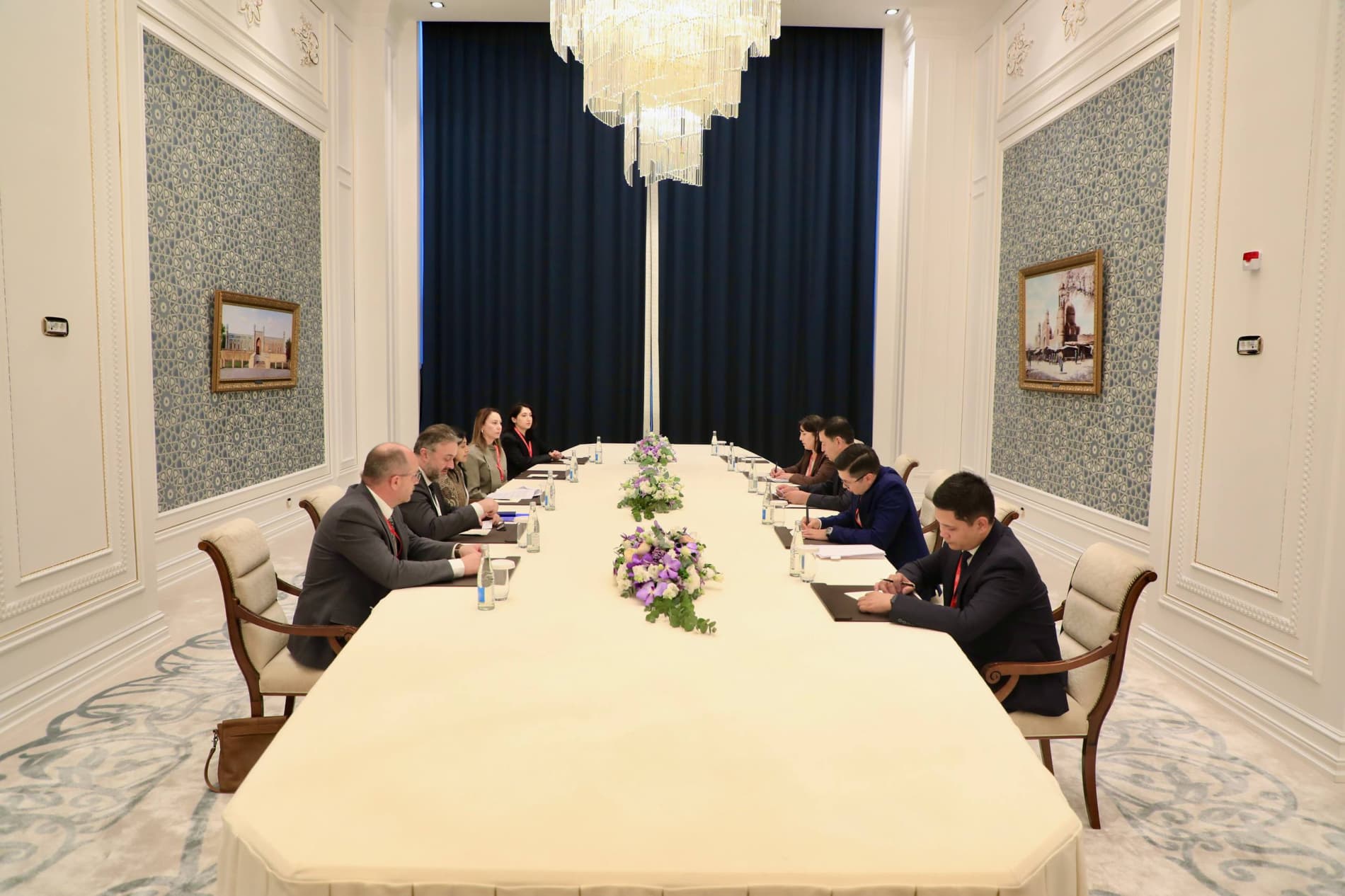 Erkinjon Turdimov Holds Meetings with International Partners