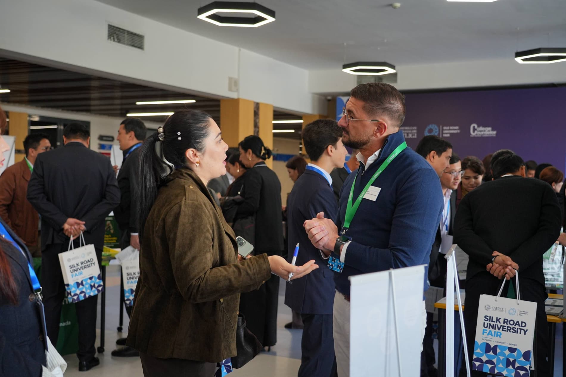 Silk Road University Fair: International Education Forum and Exhibition Held for the First Time at the Muhammad al-Khwarizmi Specialized School in Tashkent