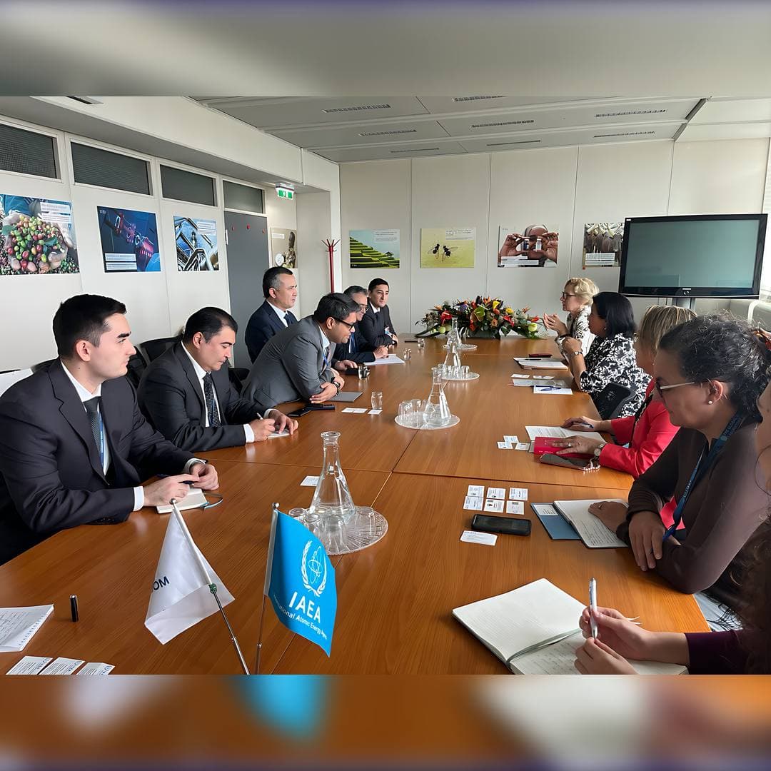 Во второй день Генеральной конференции МАГАТЭ состоялась встреча руководства Агентства «Узатом» с представителями МАГАТЭ.