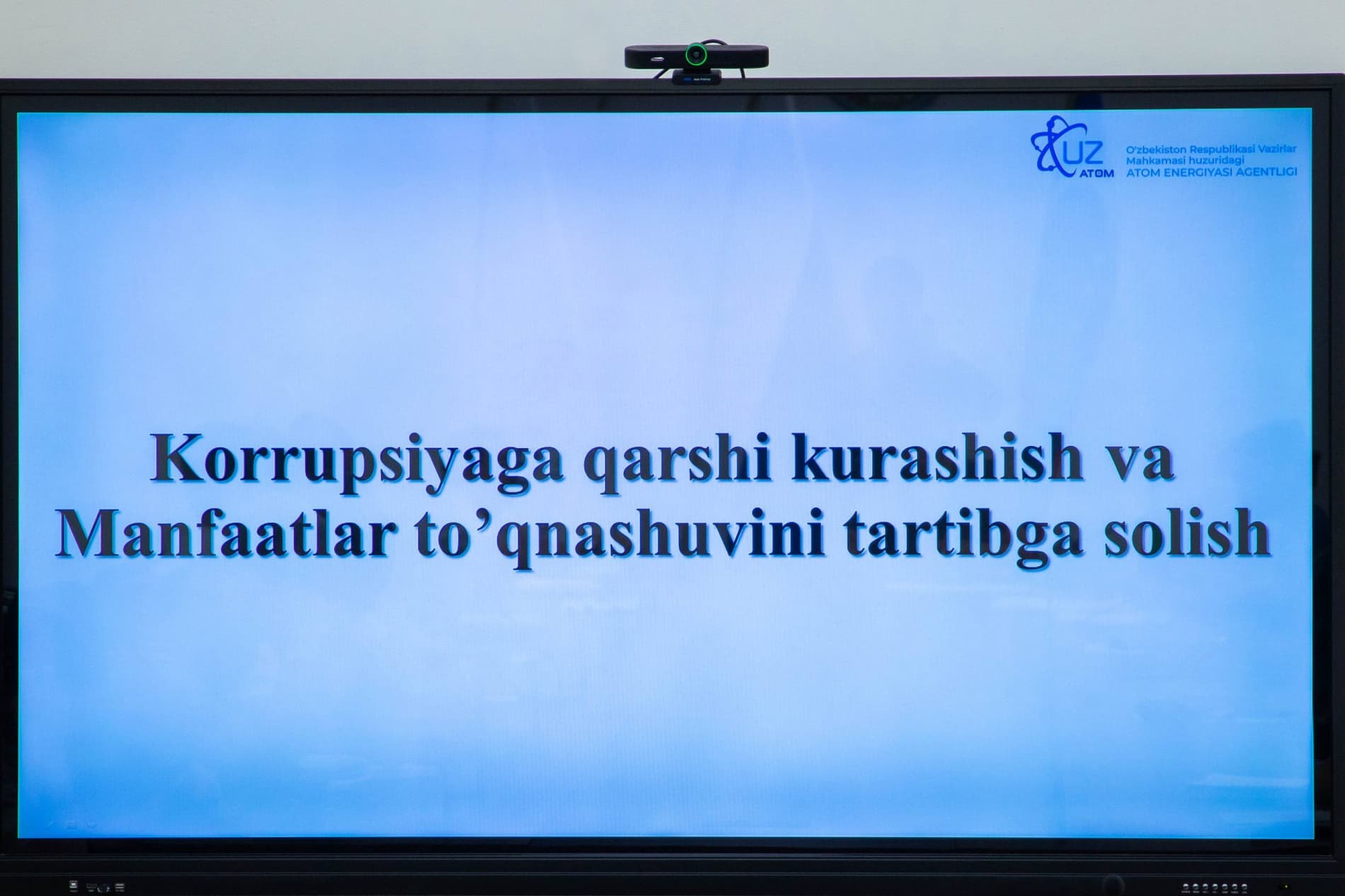Toshkent shahridagi MMFI Milliy tadqiqot yadro univetsitetining filialida korrupsiyaga qarshi kurashishva manfaatlar to‘qnashuvini tartibga solish mavzusidao‘quv seminari o‘tkazildi