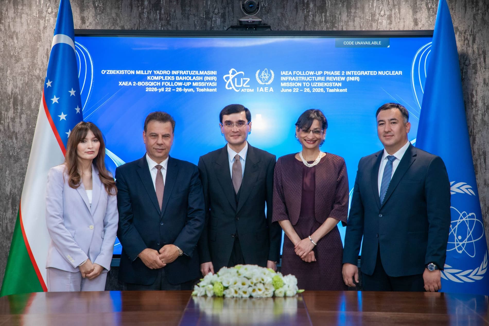 Миссия МАГАТЭ INIR Follow-up Phase 2 успешно завершила работу в Узбекистане