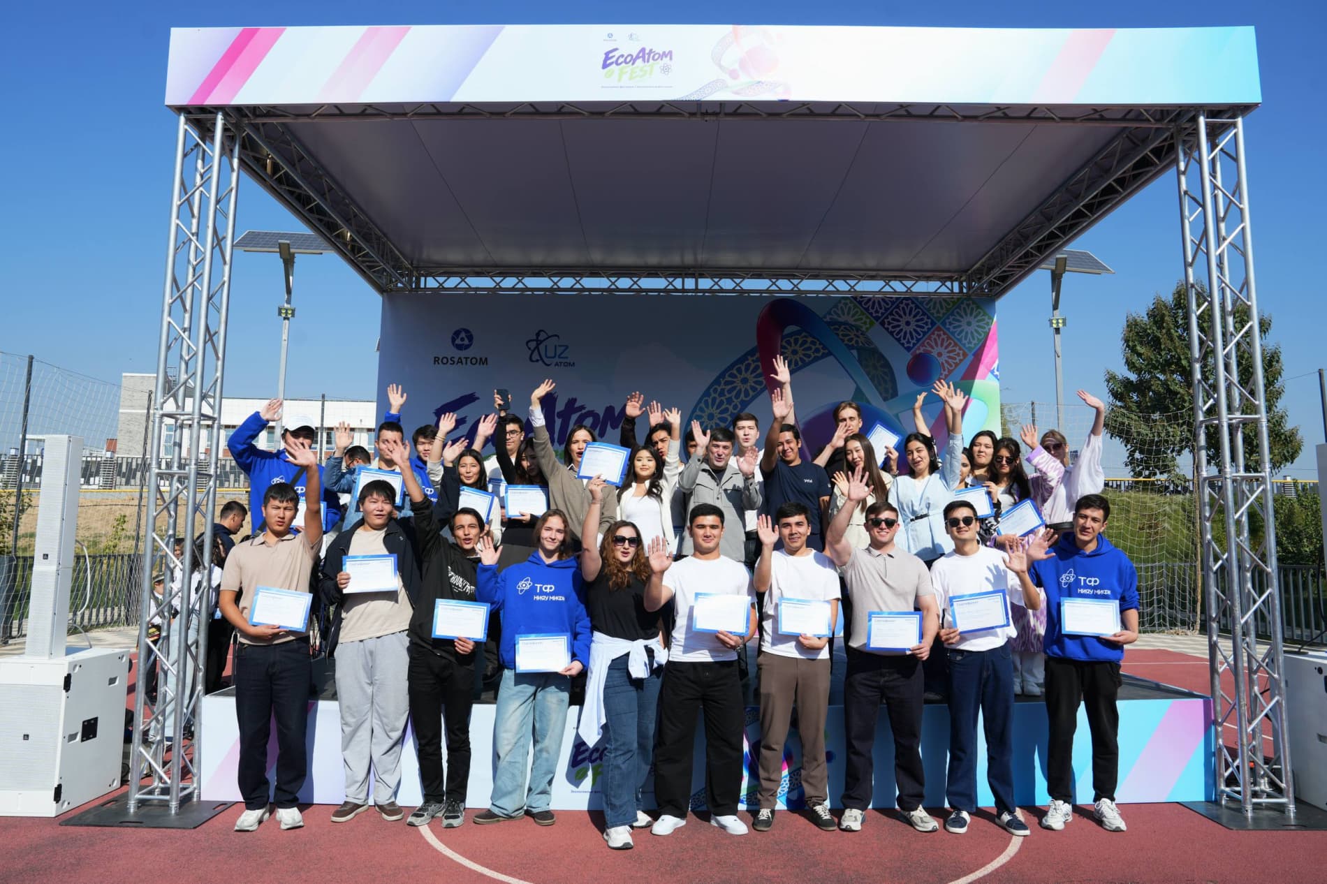 Tinçlik atomi, Musaffo dunyo: Toşkentda ilk bor EcoAtomFest bölib ötdi