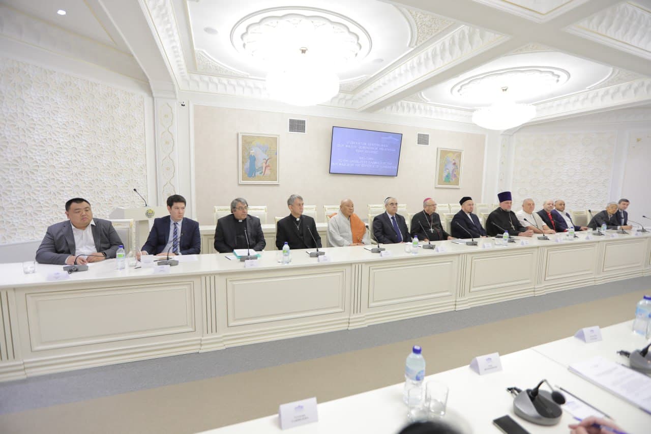 Konsepsiya loyihasi konfessiyalar vakillari bilan muhokama qilindi