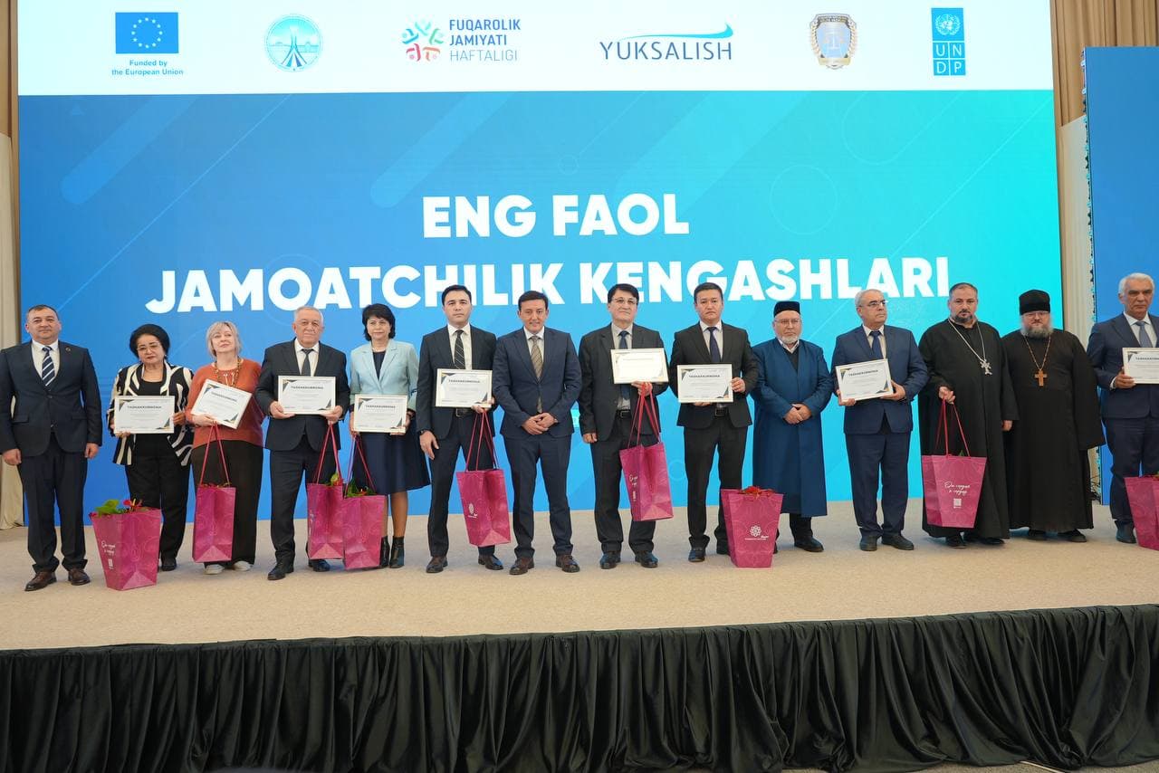 Qo‘mita huzuridagi Jamoatchilik kengashi yilning “Eng faol jamoatchilik kengashi” sifatida e’tirof etildi