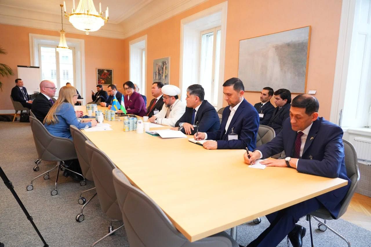 O‘zbekiston-Shvetsiya: e’tiqod erkinligi va bag‘rikenglik masalalari muhokamasi