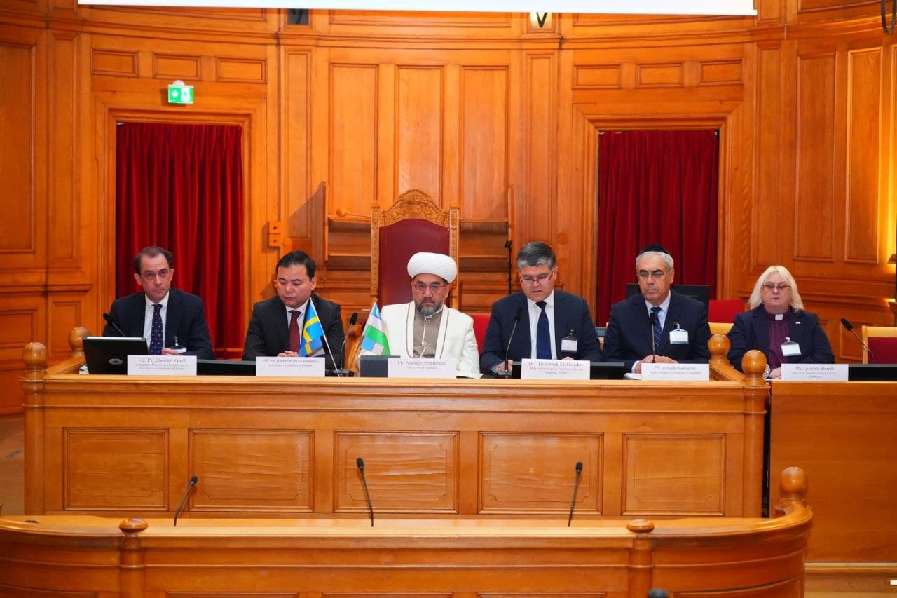 Shvetsiyada O‘zbekistonning diniy-ma’rifiy islohotlari yuqori baholandi