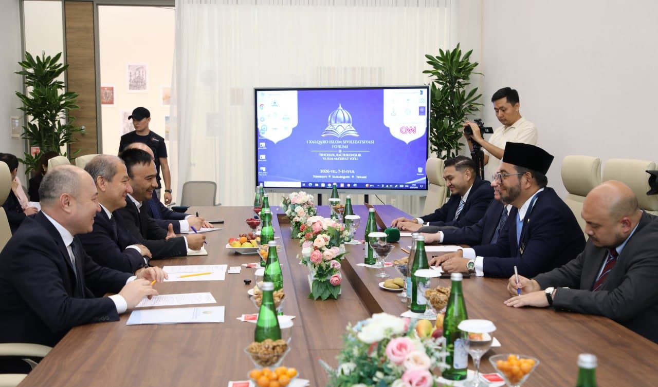 O‘zbekiston – Malayziya: diniy-ma’rifiy sohadagi hamkorlikni yangi bosqichga olib chiqish masalalari muhokamasi