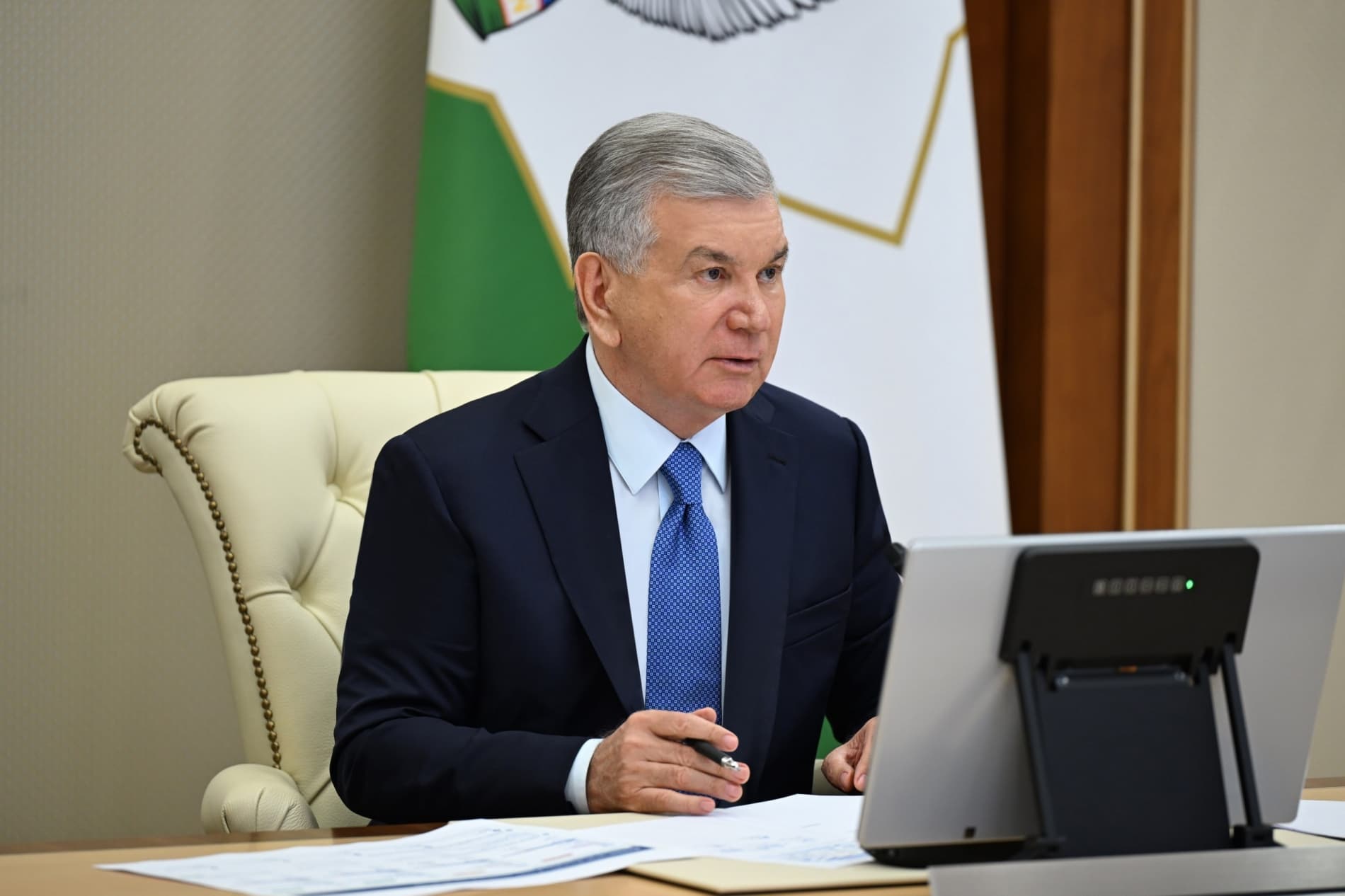Neft-gaz tarmogʻining kuz-qish mavsumiga tayyorgarligi koʻrib chiqildi