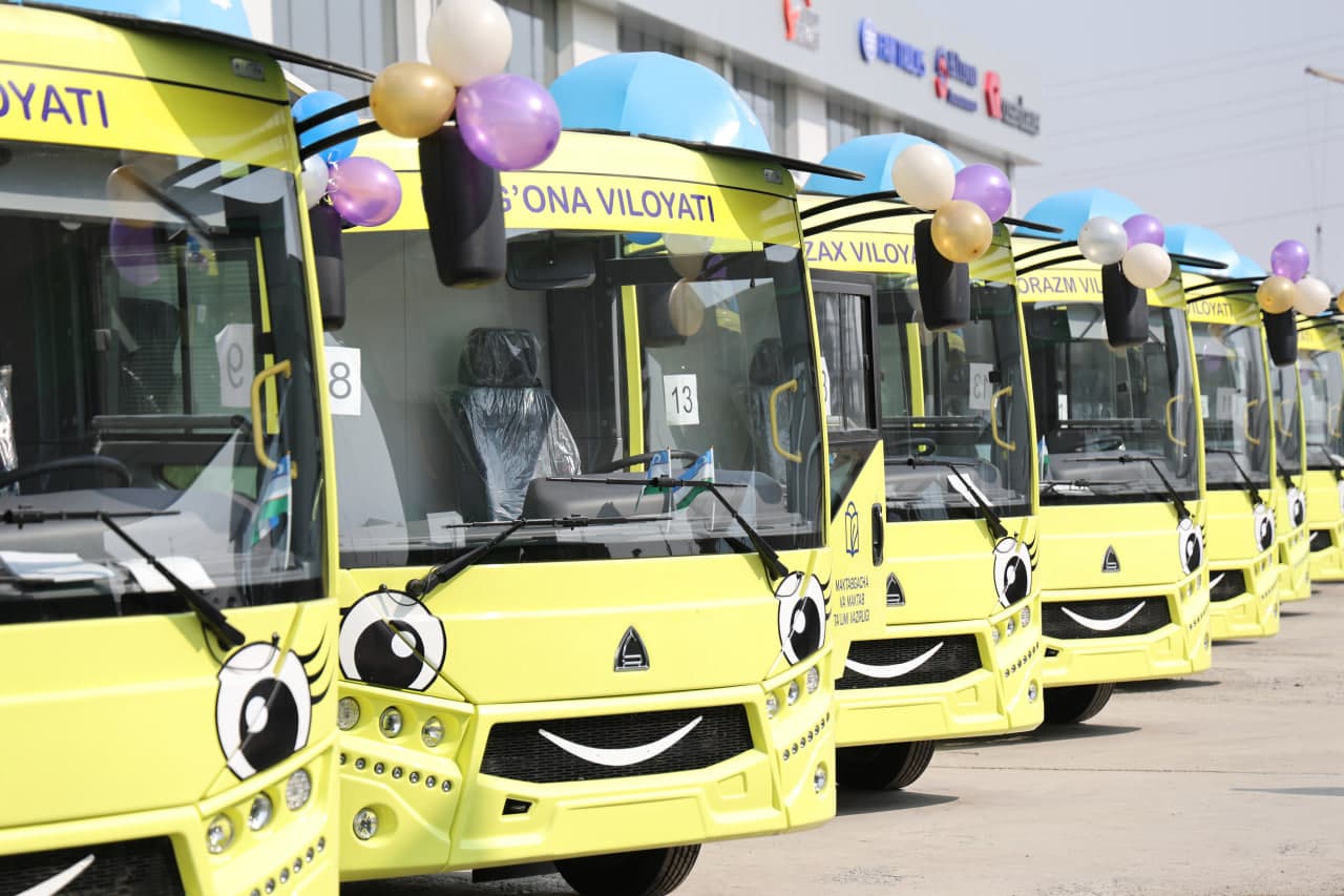 “АҚЛВОЙ” АВТОБУСЛАРИНИ ҲУДУДЛАРГА КУЗАТИШ ТАДБИРИ