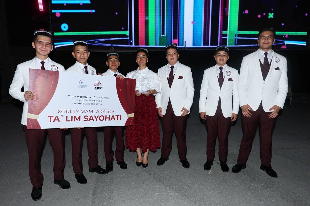 "Turon" maktab teatri va "Iqtidor" maktab ansambli tanlovlari Respublika bosqichi yakunlandi