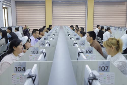 Maktab maslahatchisi lavozimi uchun tanlovining test bosqichiga start berildi