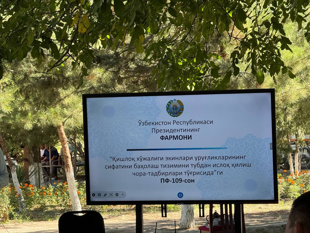 AMALIY SEMINARLAR BOSHLANDI