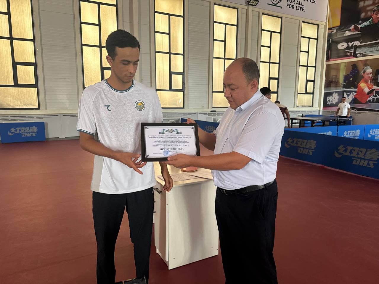 “O‘ZAGROINSPEKSIYA BOSHLIG‘I KUBOGI – 2025” SPORT MUSOBAQASI YAKUNIGA YETDI! 🏓