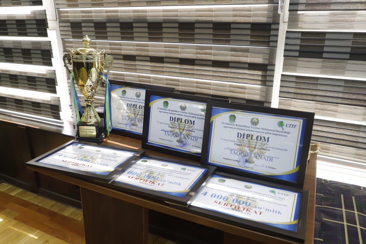 “O‘ZAGROINSPEKSIYA BOSHLIG‘I KUBOGI – 2025” SPORT MUSOBAQASI YAKUNIGA YETDI! 🏓