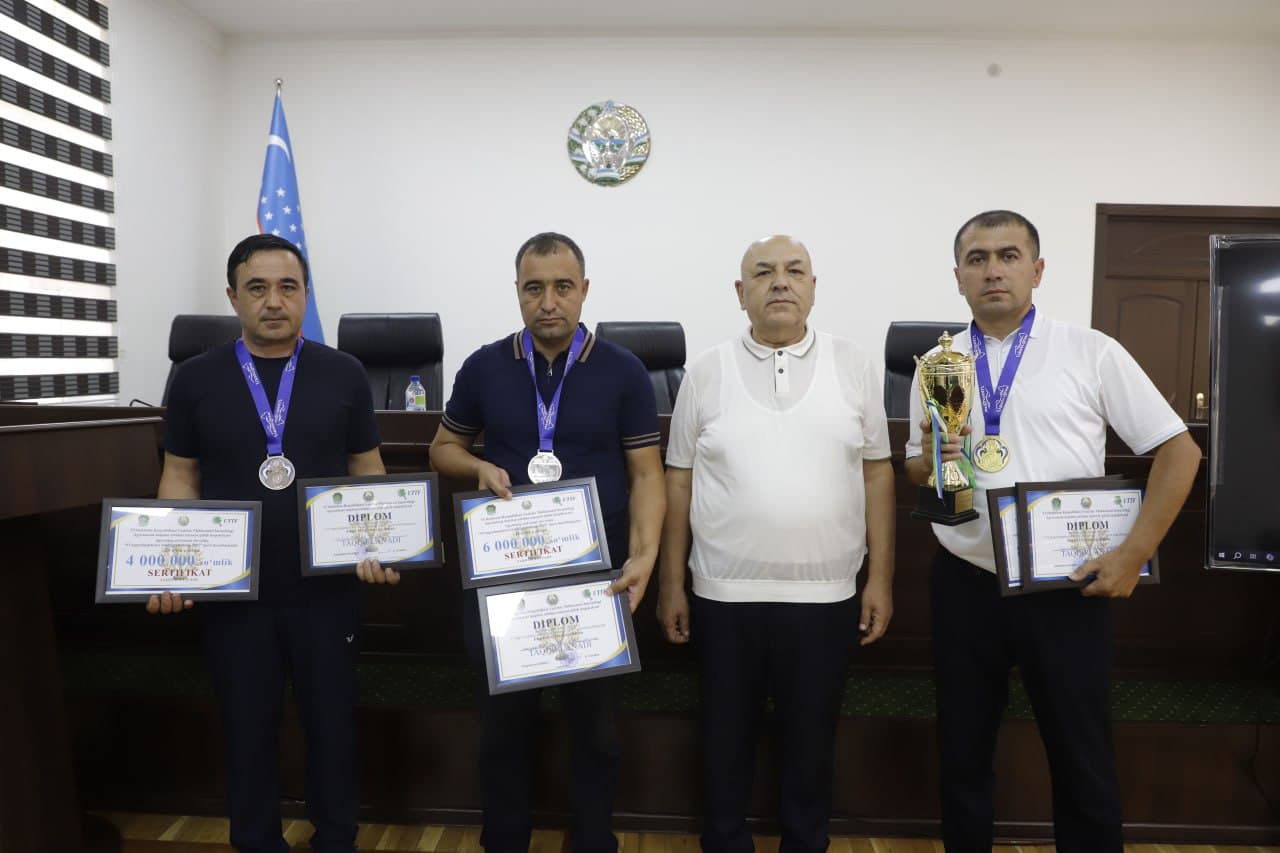 “O‘ZAGROINSPEKSIYA BOSHLIG‘I KUBOGI – 2025” SPORT MUSOBAQASI YAKUNIGA YETDI! 🏓