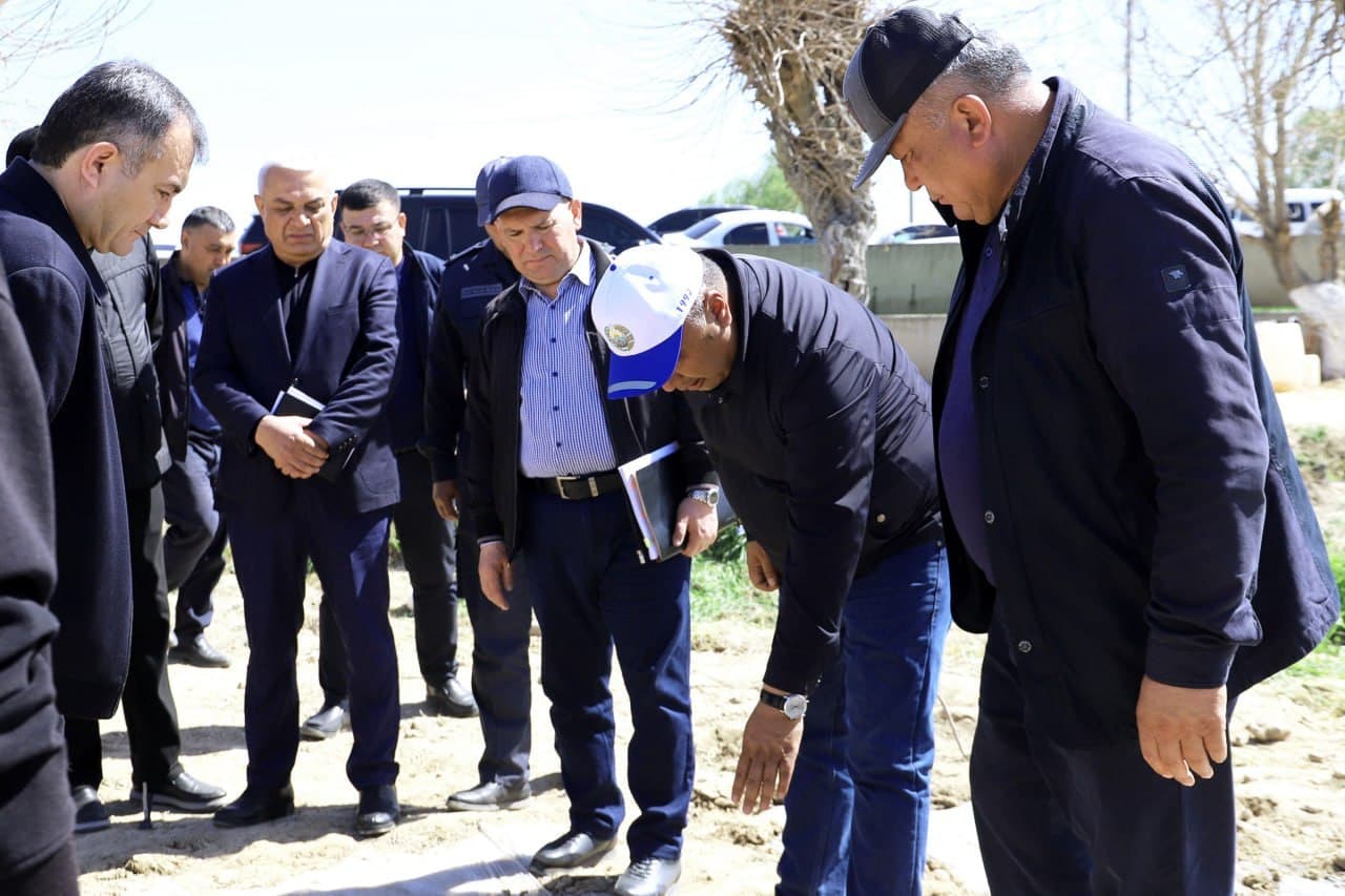 В Кашкадарье широко практикуется посев семян по технологии «Синьцзян».