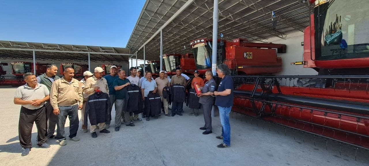 QASHQADARYO VILOYATIDA MAVSUMDA 294 TA G‘ALLA O‘RISH KOMBAYN ISHTIROK ETADI