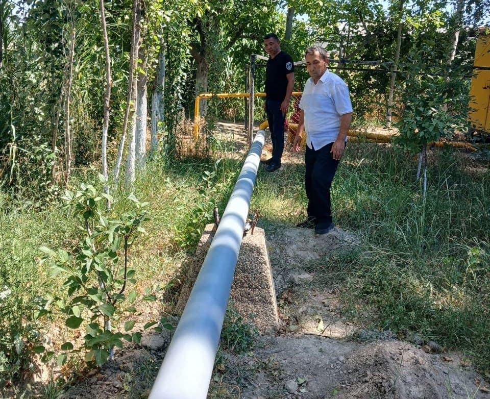 Gaz tarmoqlarini mukammal ta’mirlash va rekonstruksiya ishlari o‘rganilmoqda
